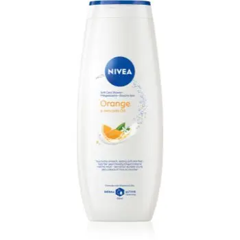 NIVEA Orange & Avocado Oil gel calmant pentru dus