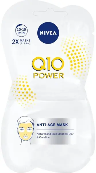 Nivea Q10 Mască facială folie, 15 ml
