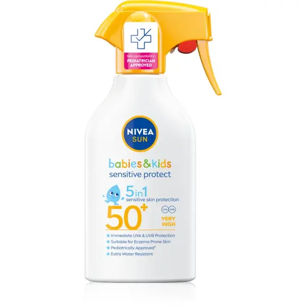 NIVEA SUN Babies & Kids spray pentru protectie solara pentru copii SPF 50+ 270 ml