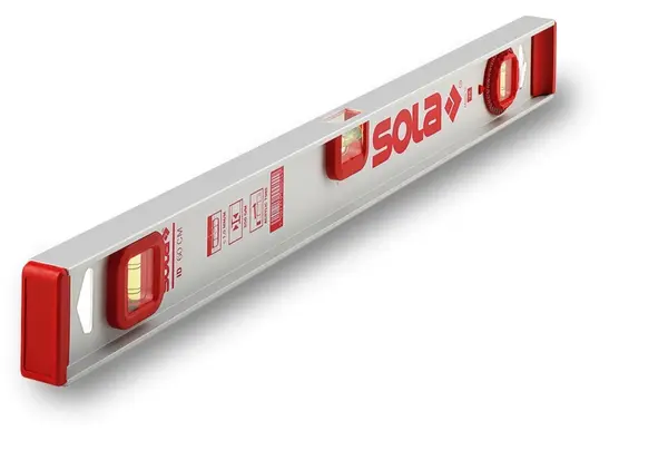 Nivelă cu bula ( Boloboc ) aluminiu profil ID, 80cm - Sola-01257101