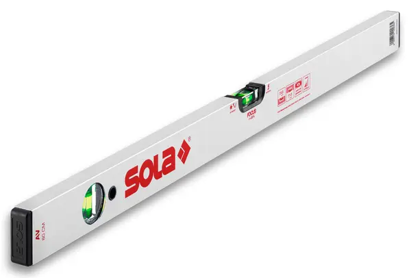 Nivelă cu bulă ( Boloboc ) cu profil aluminiu, 80cm AV 80 - Sola-01111101