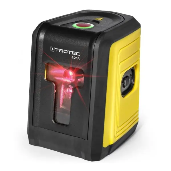 Nivela laser cu linii în cruce BD5A, Laser, Functie blocare laser, Exactitate si precizie: ± 0,8 mm/m (la 0°)