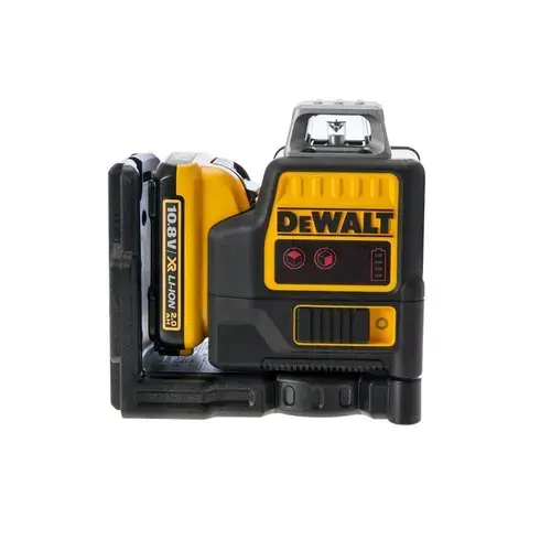 Nivela laser, DeWALT, 15-50 m, Cu 2 fascicule, 10.8 V, Negru/Galben