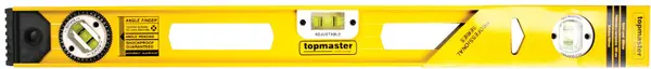 Nivelă Top Master - Professional, 1500 mm,3 libele, cu reglaj