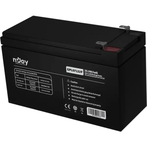 Njoy Baterie nJoy GPL07122F 12V 25.5W/celula