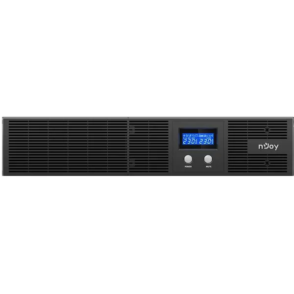Njoy UPS nJoy Argus 2200, 2200VA/1320W, LCD Display, 4 IEC C13 cu Protectie, Management, rack 2U