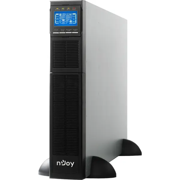 Njoy UPS nJoy Balder, 10000VA/10000 W, On-line, LCD Display, Management, Rack/Tower, Dubla conversie, 2U, Nu are baterie inclusa