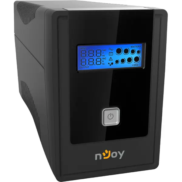 Njoy UPS NJOY Cadu 1500, 1500VA/900W, Line Interactive, AVR, Auto-Restart, Ecran LCD