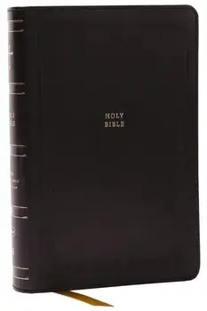 NKJV Compact Paragraph-Style Bible w/ 43,000 Cross References, Black Leathersoft, Red Letter, Comfort Print: Holy Bible, New King James Version. Holy Bible, New King James Version/Thomas Nelson