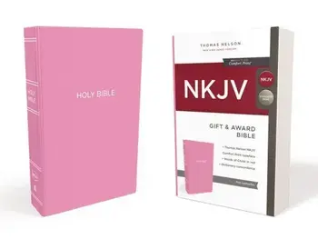 NKJV, Gift and Award Bible, Leather-Look, Pink, Red Letter Edition, Paperback/Thomas Nelson