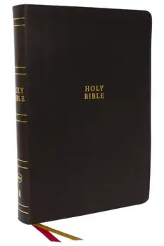 NKJV Holy Bible, Super Giant Print Reference Bible, Brown Bonded Leather, 43,000 Cross References, Red Letter, Comfort Print: New King James Version/Thomas Nelson