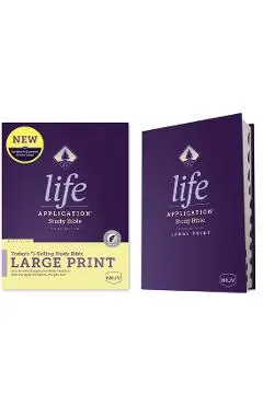 NKJV Life Application Study Bible, Third Edition, Large Print (Red Letter, Hardcover, Indexed) - Tyndale