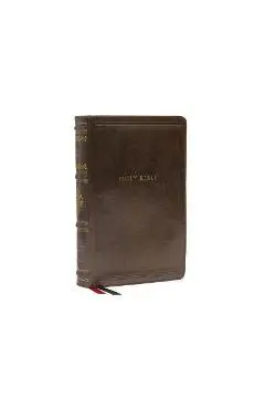 Nkjv, Personal Size Reference Bible, Sovereign Collection, Leathersoft, Brown, Red Letter, Comfort Print: Holy Bible, New King James Version - Thomas Nelson