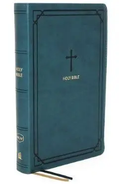 Nkjv, Reference Bible, Compact, Leathersoft, Teal, Red Letter Edition, Comfort Print: Holy Bible, New King James Version - Thomas Nelson
