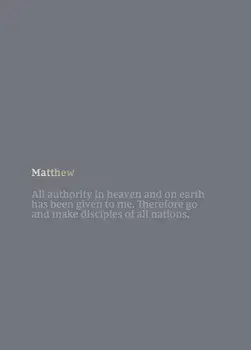 NKJV Scripture Journal - Matthew: Holy Bible, New King James Version, Paperback/***
