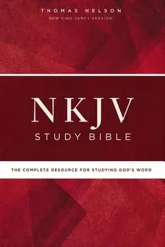NKJV Study Bible, Hardcover, Red Letter Edition, Comfort Print: The Complete Resource for Studying God's Word/Thomas Nelson