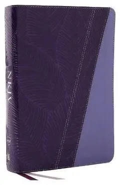 NKJV Study Bible, Leathersoft, Purple, Full-Color, Comfort Print: The Complete Resource for Studying God's Word - Thomas Nelson