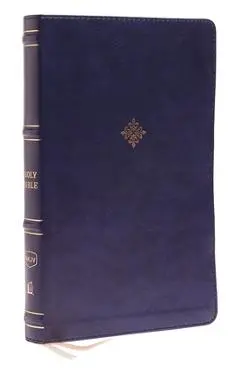 Nkjv, Thinline Bible, Leathersoft, Navy, Red Letter Edition, Comfort Print: Holy Bible, New King James Version - Thomas Nelson