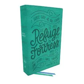 NKJV, Thinline Youth Edition Bible, Verse Art Cover Collection, Leathersoft, Teal, Red Letter, Comfort Print. Holy Bible, New King James Version/Thomas Nelson