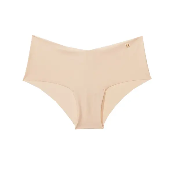 No-show cheeky panty - marzipan, beige S