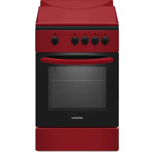 NobeLTek Aragaz NobeLTek NLT 5551R/G1, 50 cm, rosu