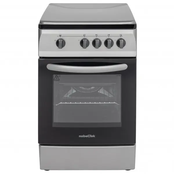 NobeLTek Aragaz NobelTek NLT 5601S/G1, gaz, 50 cm, silver