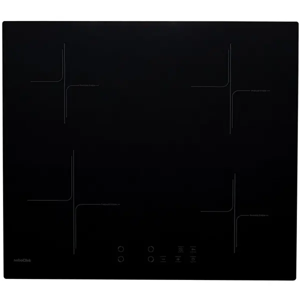 NobeLTek Plita incorporabila NobeLTek BI NHI-85604B, inductie, 60 cm, sticla neagra