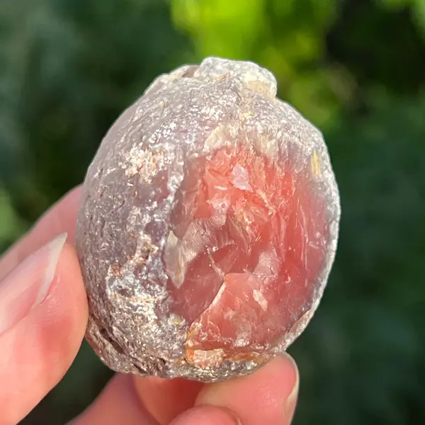 Nodul carneol piatra bruta model 5