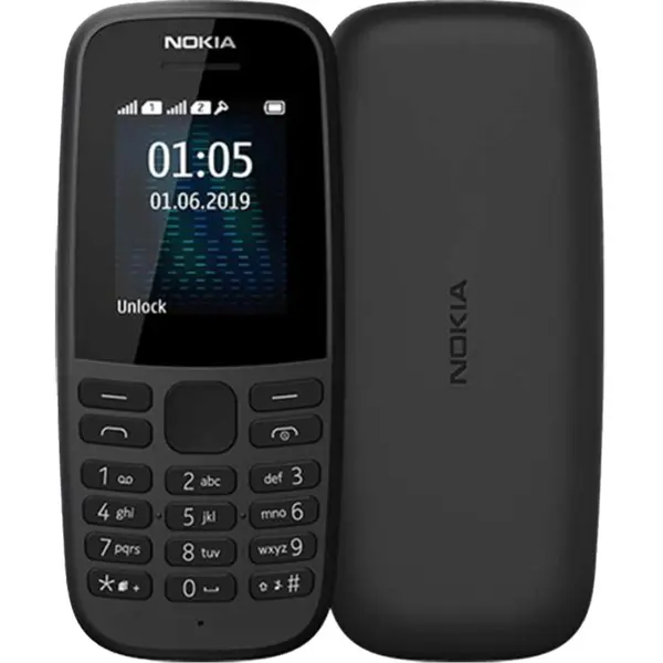 Nokia Nokia 105 Dual SIM 2019 Black
