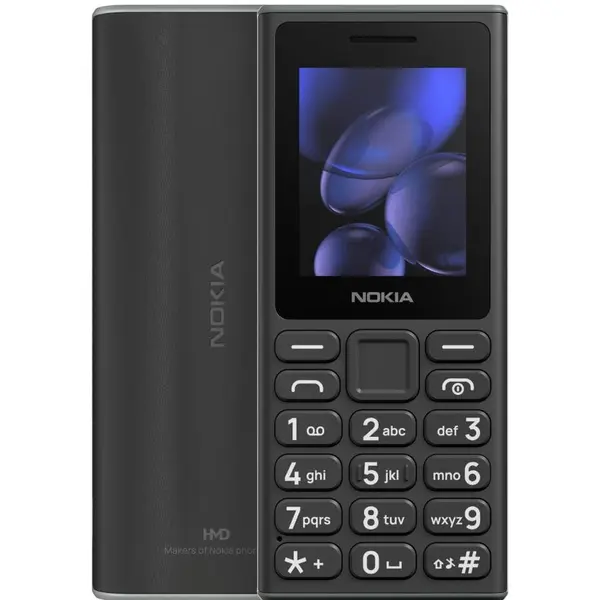 Nokia Telefon mobil Nokia 105 (2024), Dual Sim, 2G, 2 inch, Negru