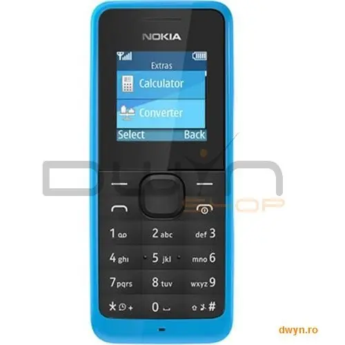 Nokia Telefon mobil Nokia 105 Cyan