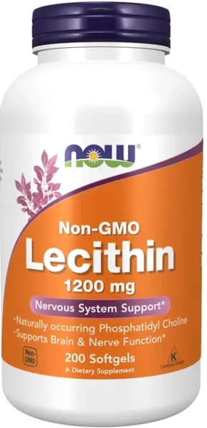 Non-GMO Lecithin, 200 capsule, Now