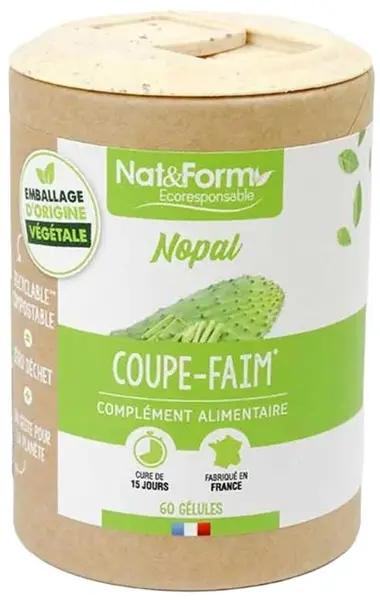Nopal bio, 60 capsule, Nat&Form