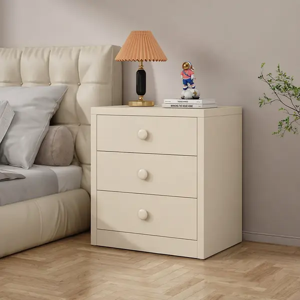 Noptiera minimalista din PAL cu 2 sau 3 sertare