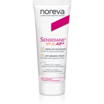 Noreva Sensidiane AR+ CC Cream cremă CC împotriva roșeții tenului SPF 30