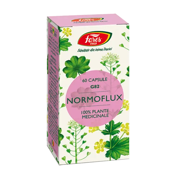 Normoflux G82, 60 capsule, Fares