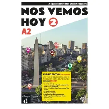 Nos vemos hoy 2 - Edicion hibrida - Edicion inglesa - Libro del estudiante. A2, Paperback/Bibiana Wiener