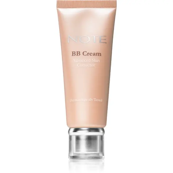 Note Cosmetique BB Advanced Skin Corrector cremă BB cu efect de hidratare SPF 15 culoare 300 Light Beige 30 ml