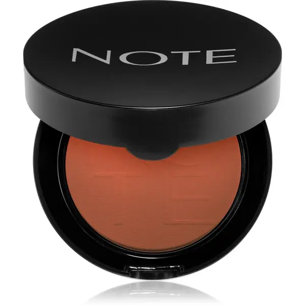 Note Cosmetique Luminous Silk fard de obraz sub forma de pudra 07 Star Copper 5,5 g