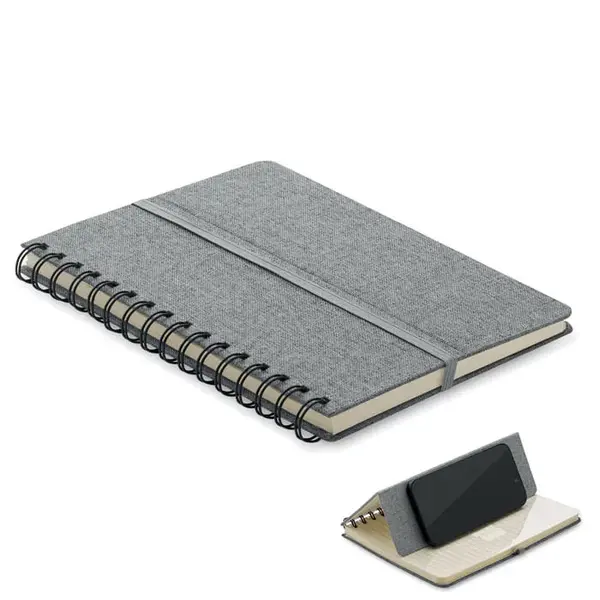 Notebook A5 cu suport pentru te Notebook A5 cu suport pentru te