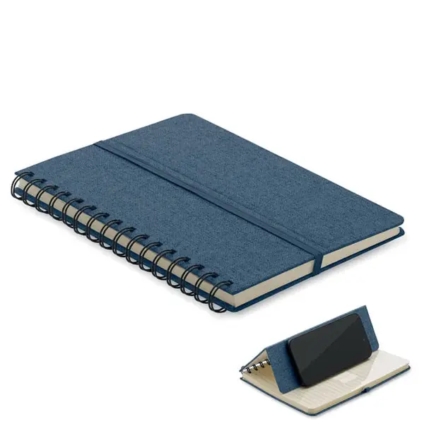 Notebook A5 cu suport pentru te Notebook A5 cu suport pentru te