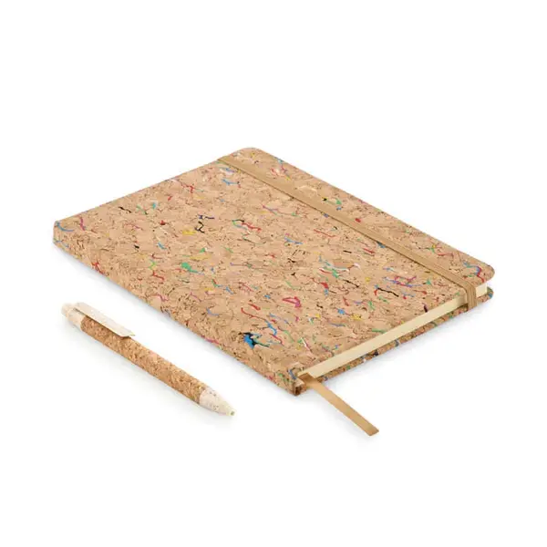 Notebook A5 din pluta colorata Notebook A5 din pluta colorata