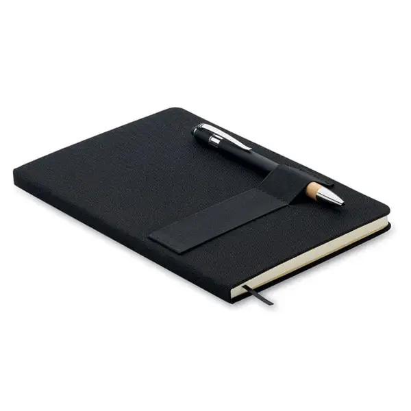 Notebook A5 RPET cu pix Notebook A5 RPET cu pix