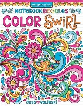 Notebook Doodles Color Swirl, Paperback/Jess Volinski