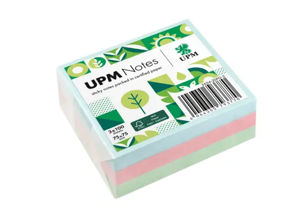Notes adeziv 75 x 75 100 file x 3 culori pastel Notes adeziv 75 x 75 100 file x 3 culori pastel