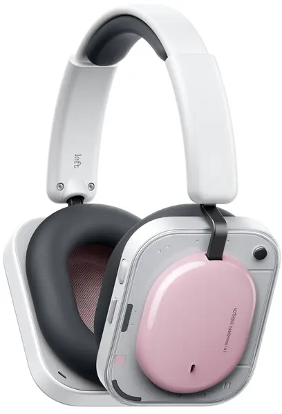 Nothing - Căști wireless cu microfon, Headphone a, ANC, roz