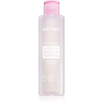 Notino Bi-Phase Eye & Lip Make-up Remover with Panthenol & Allantoin demachiant bifazic rezistent la apa pentru buze si ochi