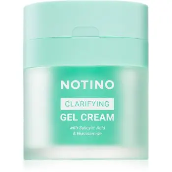 Notino Clarifying Gel Cream with Salicylic Acid and Niacinamide gel crema restorativ pentru curatare delicata cu acid salicilic și cu niacinamidă