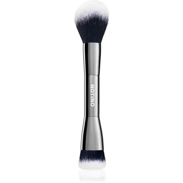 Notino Dual-End Complexion Brush 420 pensula pentru aplicarea pudrei fata-verso 1 buc