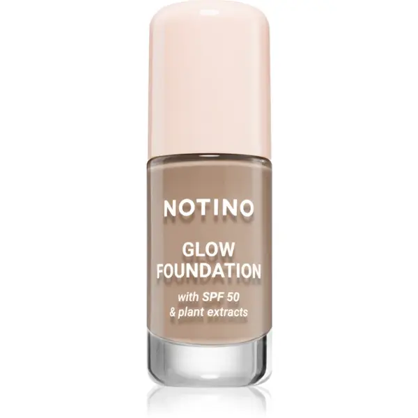 Notino Foundation Glow foundation with SPF 50 & plant extracts make-up pentru luminozitate SPF 50 03 Light Medium Cool 30 ml